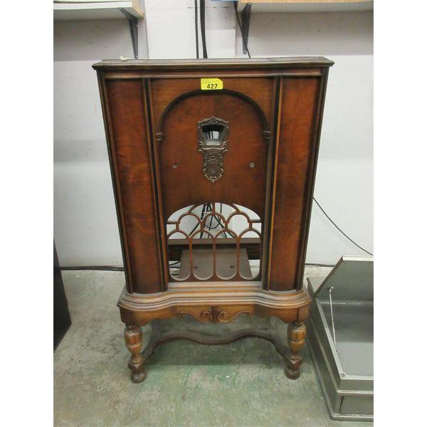 Vintage Wood Majestic Radio Shell - No Electronics