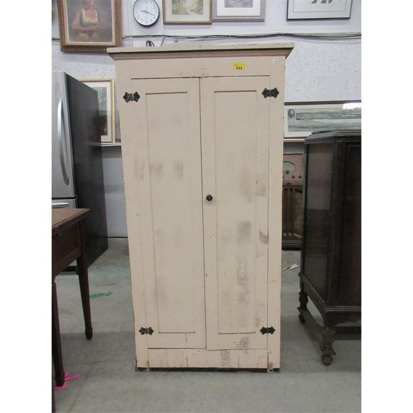 Antique Pine Farmhouse Cupboard