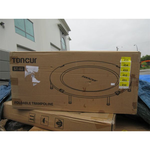 6 Assorted Toncur Foldable 40" Trampolines