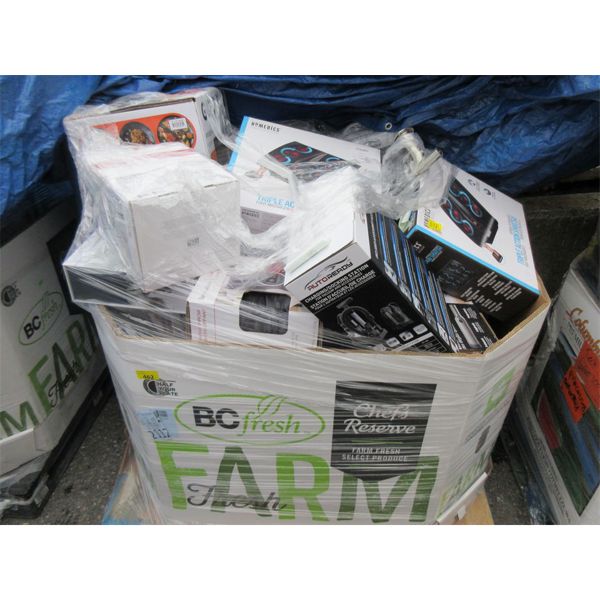 Skid of Assorted Open Box & Store Return Goods