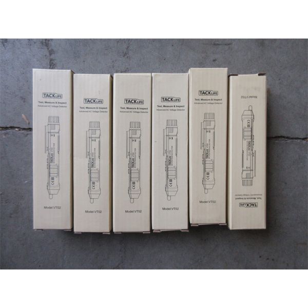 6 New Tacklife VT02 Advanced AC Voltage Detectors