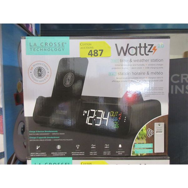La Crosse Wattz 5-in-1 Time & Weather Station