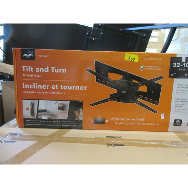 AVF Tilt & Turn TV Wall Mount - 32" - 100"