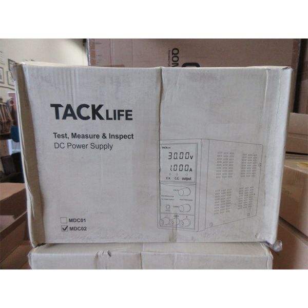 New DC Power Supply - Tacklife Model: MDC02