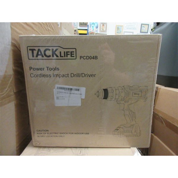 New Tacklife Cordless Impact Driver - Model: PCD04B