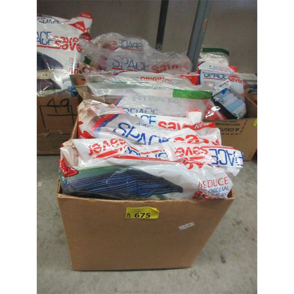 8 Sets of 6 Space Saver Vacuum Storage Bags 