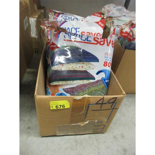 4 Sets of 8 Space Saver Vacuum Storage Bags 