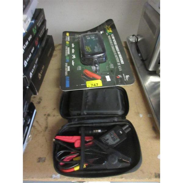 Type S Jump Starter & 4.5 Amp Battery Charger