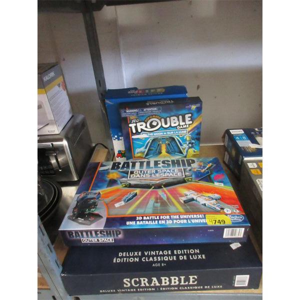 4 Assorted Board & Other Games