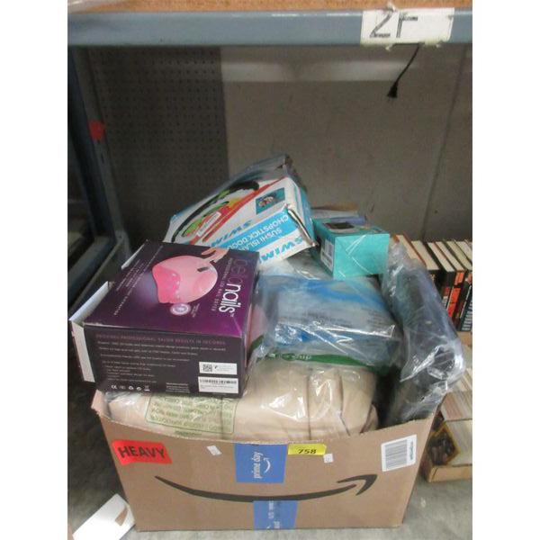 Large Box of Assorted Household & Other Goods 