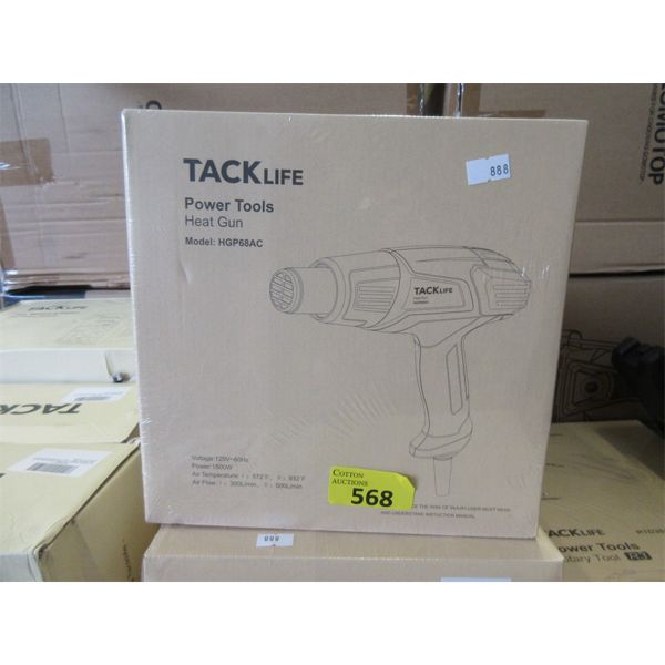 New Tacklife Electric Heat Gun  - Model HGP68AC