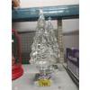 Image 1 : 2 Illuminated 14" Glitter Christmas Trees