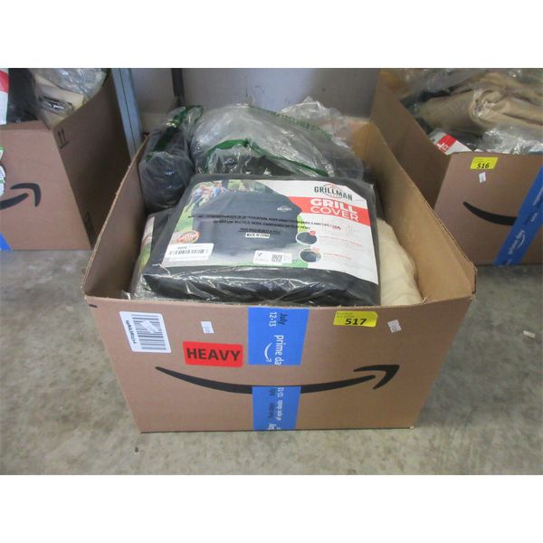 Box of Assorted New BBQ Grill Covers