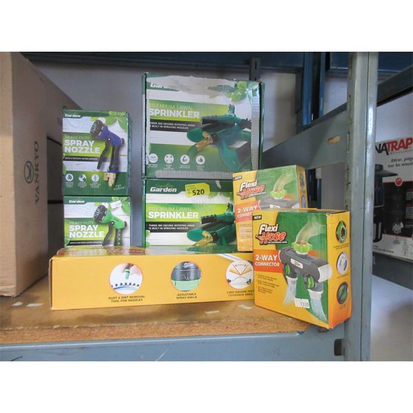 7 Assorted Sprinklers & Spray Nozzles