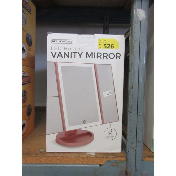 5 LED Backlit Makeup Mirrors