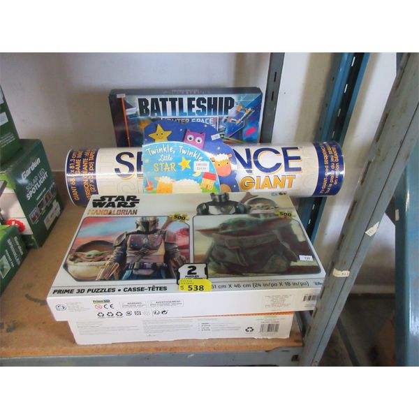 5 Assorted Toys and Games