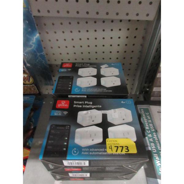 4 Sets of 4 No Hub WiFi Smart Plugs 