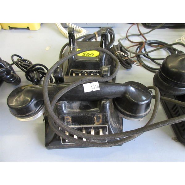 2 G. E. C. Gecophone Jr. Phone Parts