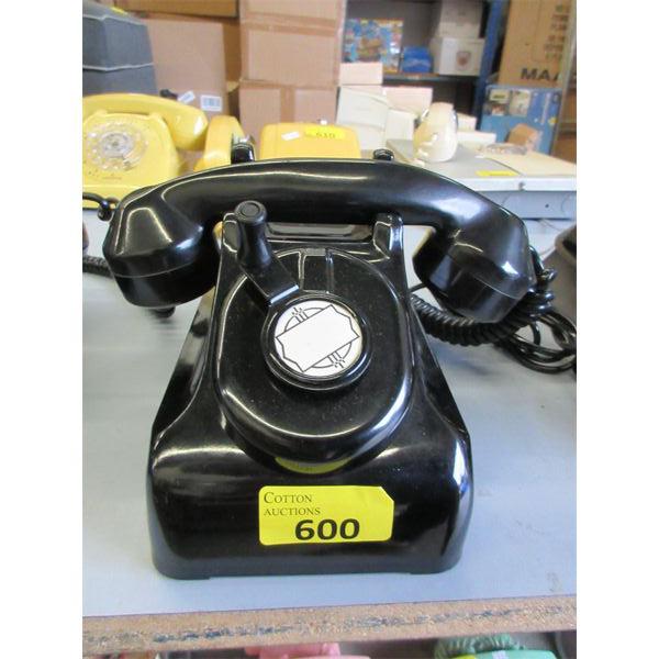 Vintage Magneto Crank Dial Telephone