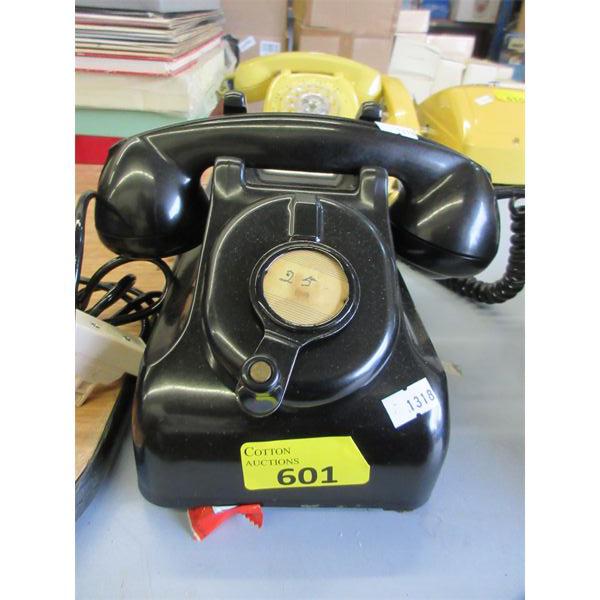 Vintage Magneto Crank Dial Telephone