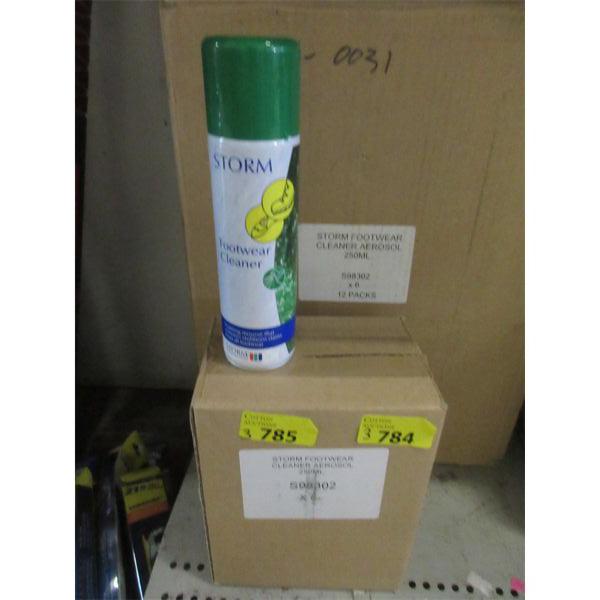 3 Boxes of Storm Footwear Cleaner 