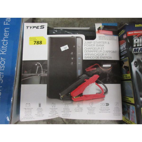 Type S Jump Starter & Power Bank 