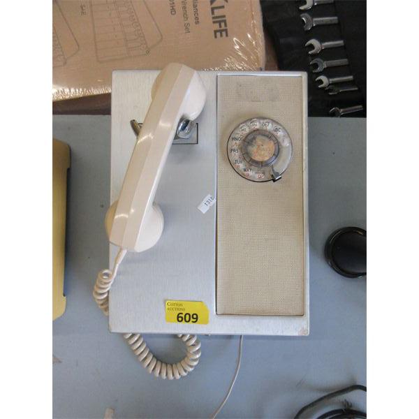 Vintage Flush Mount Wall Phone