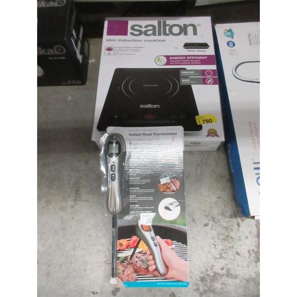 Slim Induction Cooktop & Instant Read Thermometer