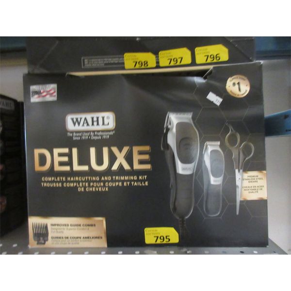 Wahl Deluxe Haircutting Kit with Shears 