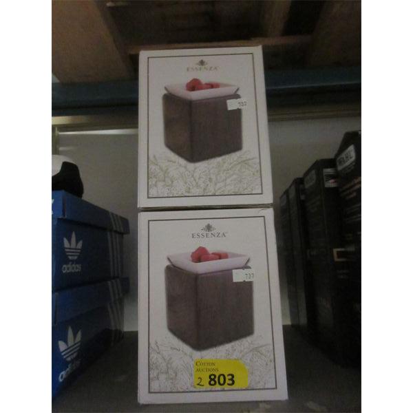 2 Essenza Ceramic Wax Warmers 