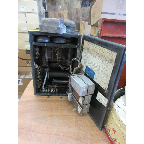 Vintage Wood Wall Phone - No Handset