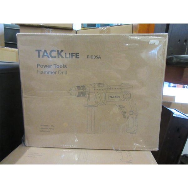 New Electric Hammer Drill - Tacklife Model: PID05A