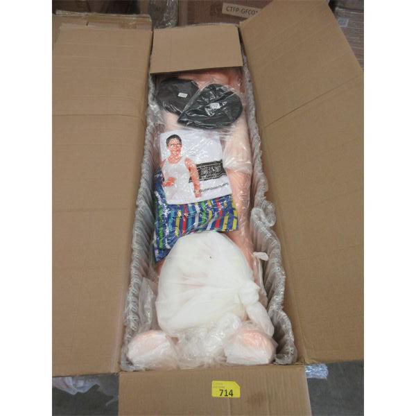 New 5' Tall Male Silicone Sex Doll - Posable Body