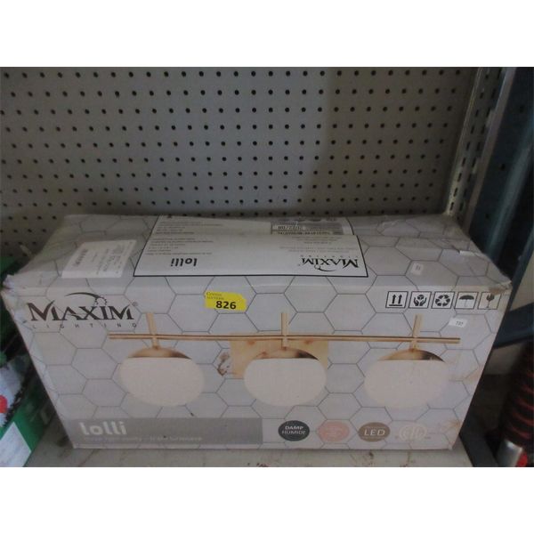 Lolli 3 Bulb Vanity Light 