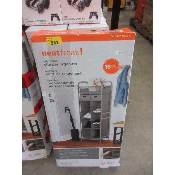 Neat Freak Adjustable Storage Organizer - Open Box