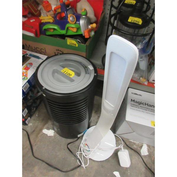 Air Purifier and Ottlite Lamp - Store Returns