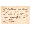 Image 3 : JAMES HILLHOUSE Lot of THREE Autograph Notes Signed to President James Madison