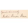 Image 1 : 1871 American Abolitionist JULIA WARD HOWE Autograph Letter Signed Woman Suffrage