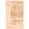 Image 2 : Royal Governor WILLIAM SHIRLEY Signed 1744 Document, Island of Nantucket Judge