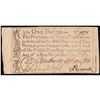 Image 1 : Colonial Currency Note, Dec. 1771, North Carolina, Bear vignette, PCGS EF-45 PPQ