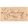 Image 8 : 1779 Col. Marbury (Later General) ALS to The Honble Major General (Benj) Lincoln