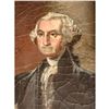 Image 2 : GEORGE WASHINGTON Oil Painting on Canvas after Gilbert Stuart Lansdowne Portrait