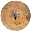 Image 2 : (1789) Washington Inaugural Button G W in Oval, Brass, with its Original Shank