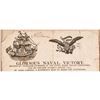 Image 2 : 1813 Broadside, Glorious Naval Victory Commodore Bainbridge Frigate Constitution