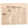 Image 4 : June 17, 1813-Dated War of 1812 Newspaper, Battle USS Constitution and HMS Java