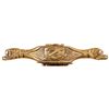 Image 3 : c. 1800s Ornate Naval Dirk with Decorative Brass Dogs Head Guard and Bone Grip