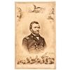 Image 1 : c 1863 Patriotic Civil War Carte de Visite Photo of General Grant Springfield MA