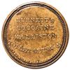 Image 2 : 1862 Civil War Encased Postage Stamp Currency 5¢ BURNETT’S COCOAINE KALLISTON