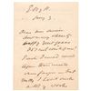 Image 1 : OUR AMERICAN COUSIN Playwright, Tom Taylor ALS, English Editor of Punch Magazine