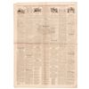 Image 2 : 1849 Newspaper With Printing of President Zachary Taylors Inaugural Address